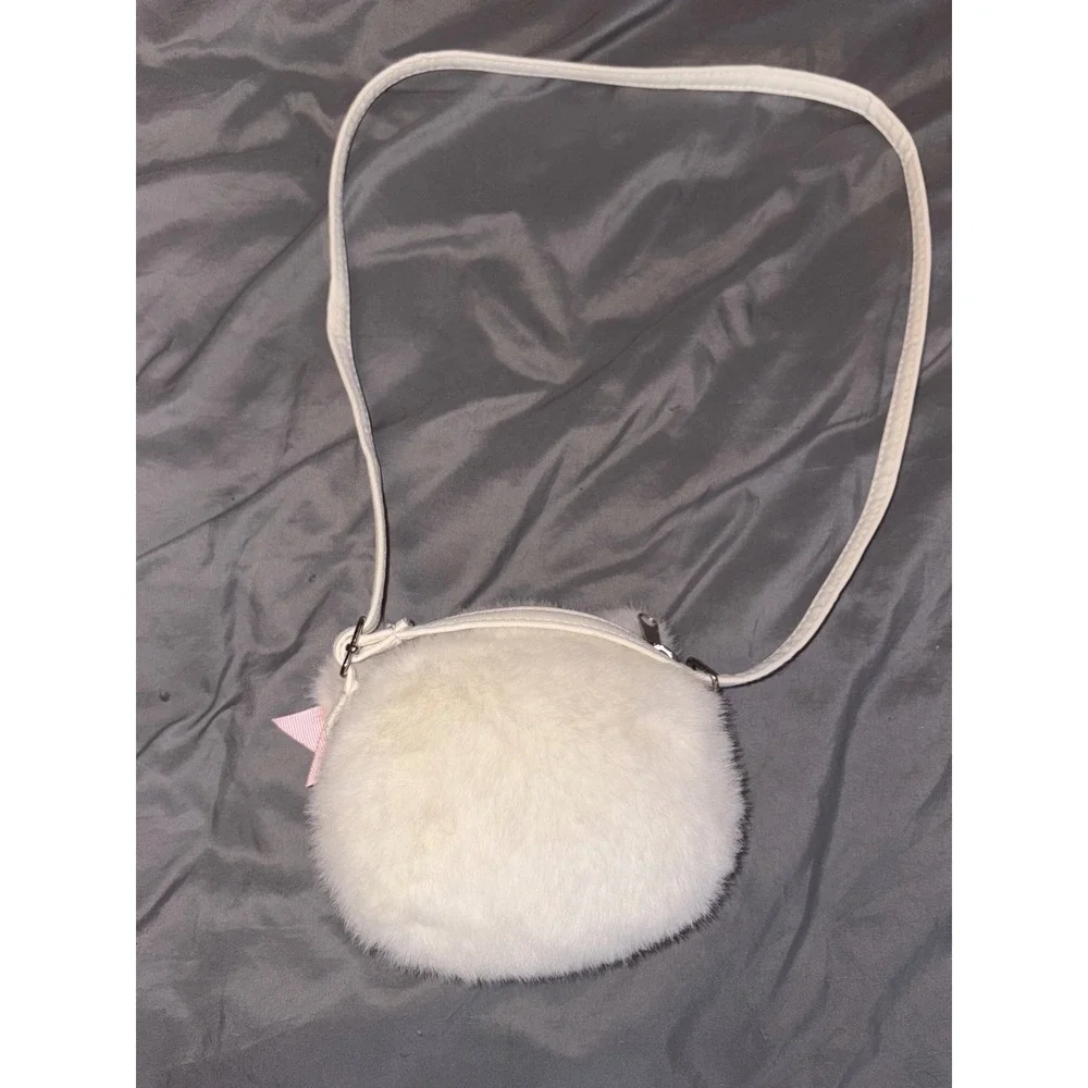 Gymboree Bear Hugs Plush Polar Bear‎ Crossbody Little Girl's Purse
